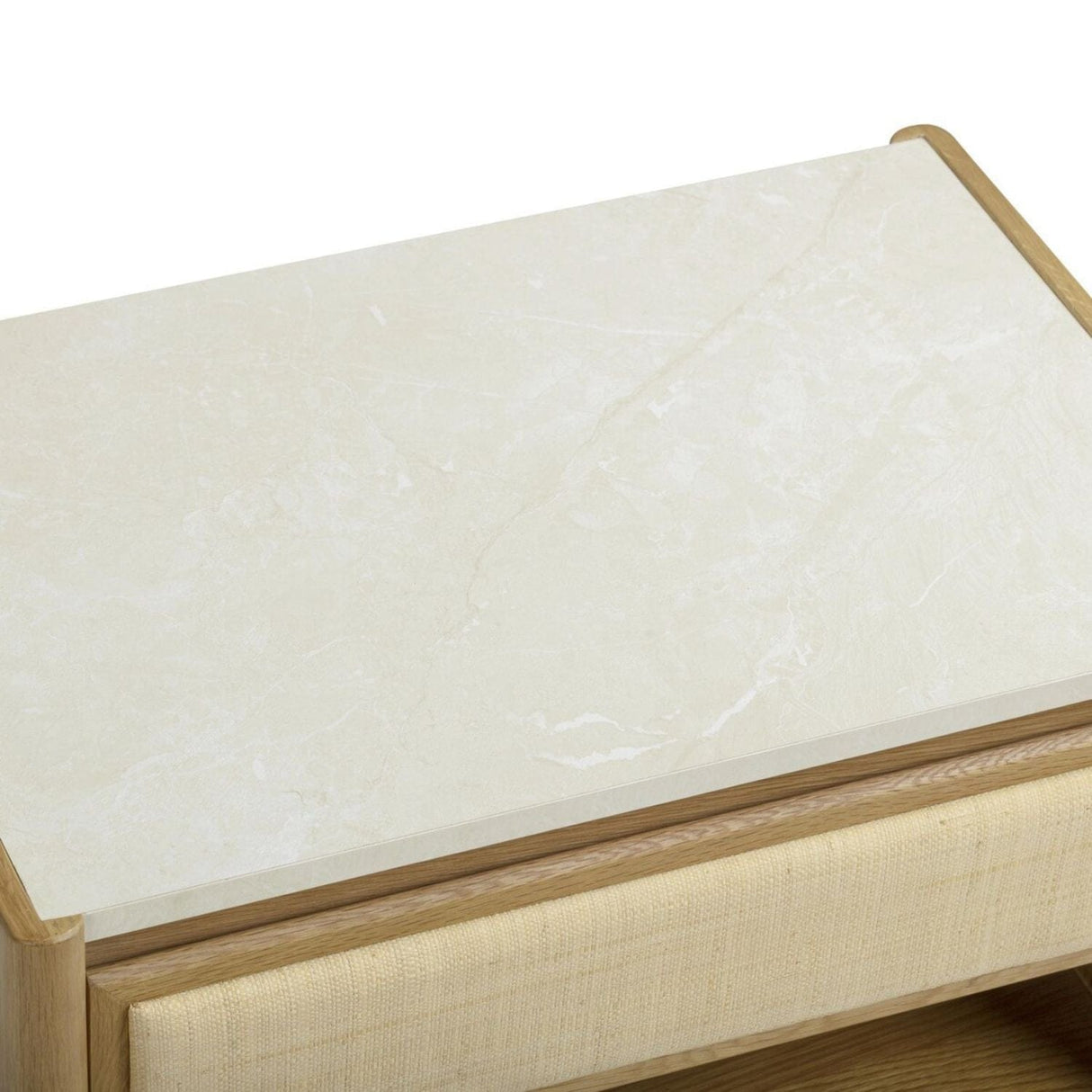 Sage Natural Oak 2-Drawer Nightstand