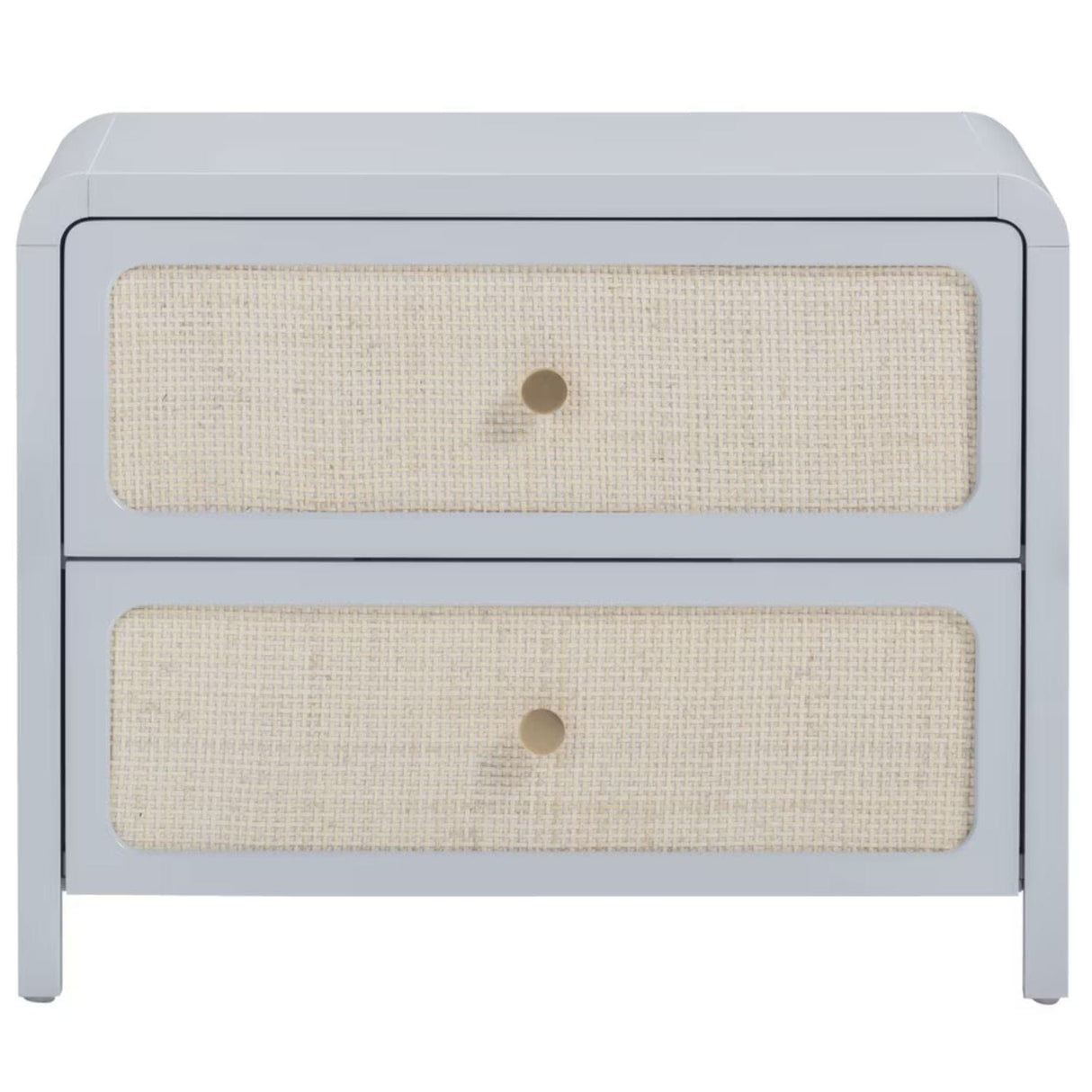 Starling Rattan 2 Drawer Nightstand