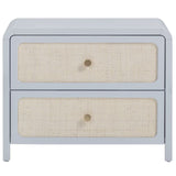 Starling Rattan 2 Drawer Nightstand