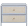 Starling Rattan 2 Drawer Nightstand