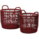 Alcoy Basket Set Outdoor Decorative Decor OBJALCOYBSKRDXLMRS2