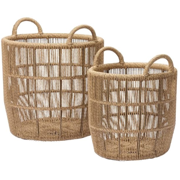 Alcoy Basket Set Outdoor Decorative Decor OBJALCOYBSKRDSMNTS2