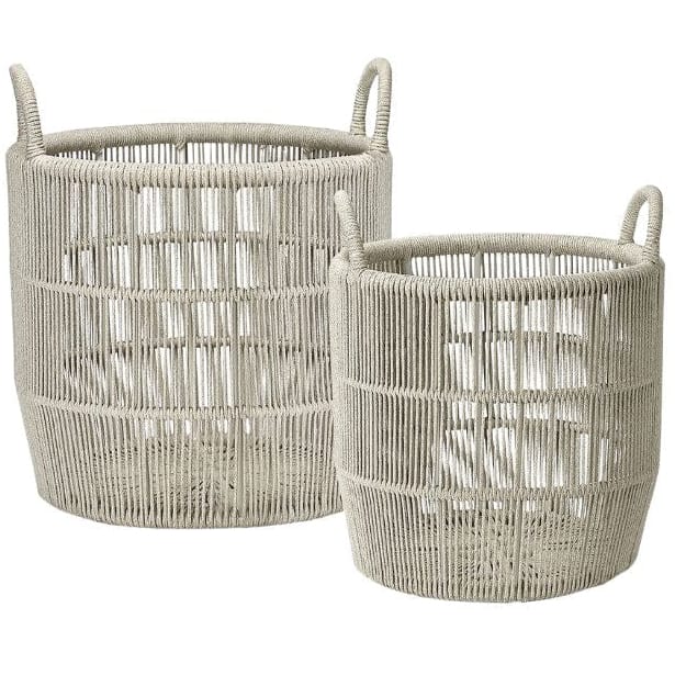 Alcoy Basket Set Outdoor Decorative Decor OBJALCOYBSKRDSMSDS2