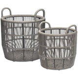 Alcoy Basket Set Outdoor Decorative Decor OBJALCOYBSKRDSMGYS2