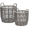 Alcoy Basket Set Outdoor Decorative Decor OBJALCOYBSKRDSMGYS2