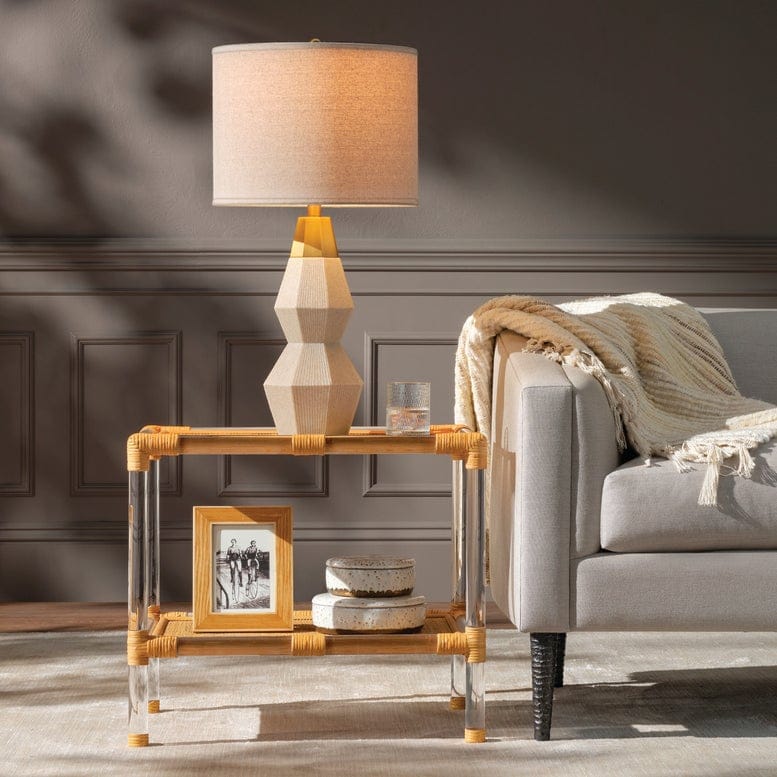 Arista Table Lamp Table + Desk Lamps LGHARISTAWHGL
