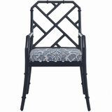 Brandy Outdoor Dining Chair Outdoor Dining Chairs + Benches FURBRANDARCHOBCH-BL