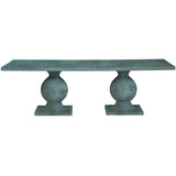 Cyril Indoor/Outdoor Rectangular Dining Table Outdoor Dining Tables FURCYRIL11042RTVD