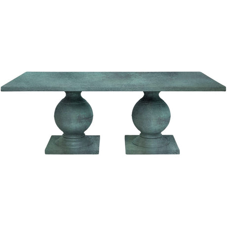 Cyril Indoor/Outdoor Rectangular Dining Table Outdoor Dining Tables FURCYRIL7242RTVD