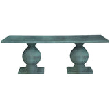 Cyril Indoor/Outdoor Rectangular Dining Table Outdoor Dining Tables FURCYRIL8842RTVD