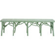 Duke Indoor/Outdoor Bench Outdoor Dining Chairs + Benches FURDUKEBN6418GN