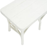 Duke Indoor/Outdoor Bench Outdoor Dining Chairs + Benches