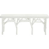 Duke Indoor/Outdoor Bench Outdoor Dining Chairs + Benches FURDUKEBN4818OW
