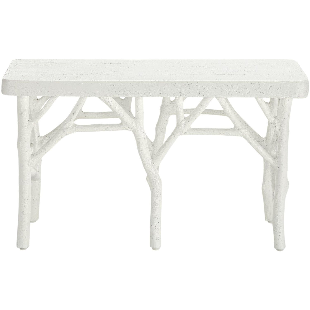 Duke Indoor/Outdoor Bench Outdoor Dining Chairs + Benches FURDUKEBN3218OW