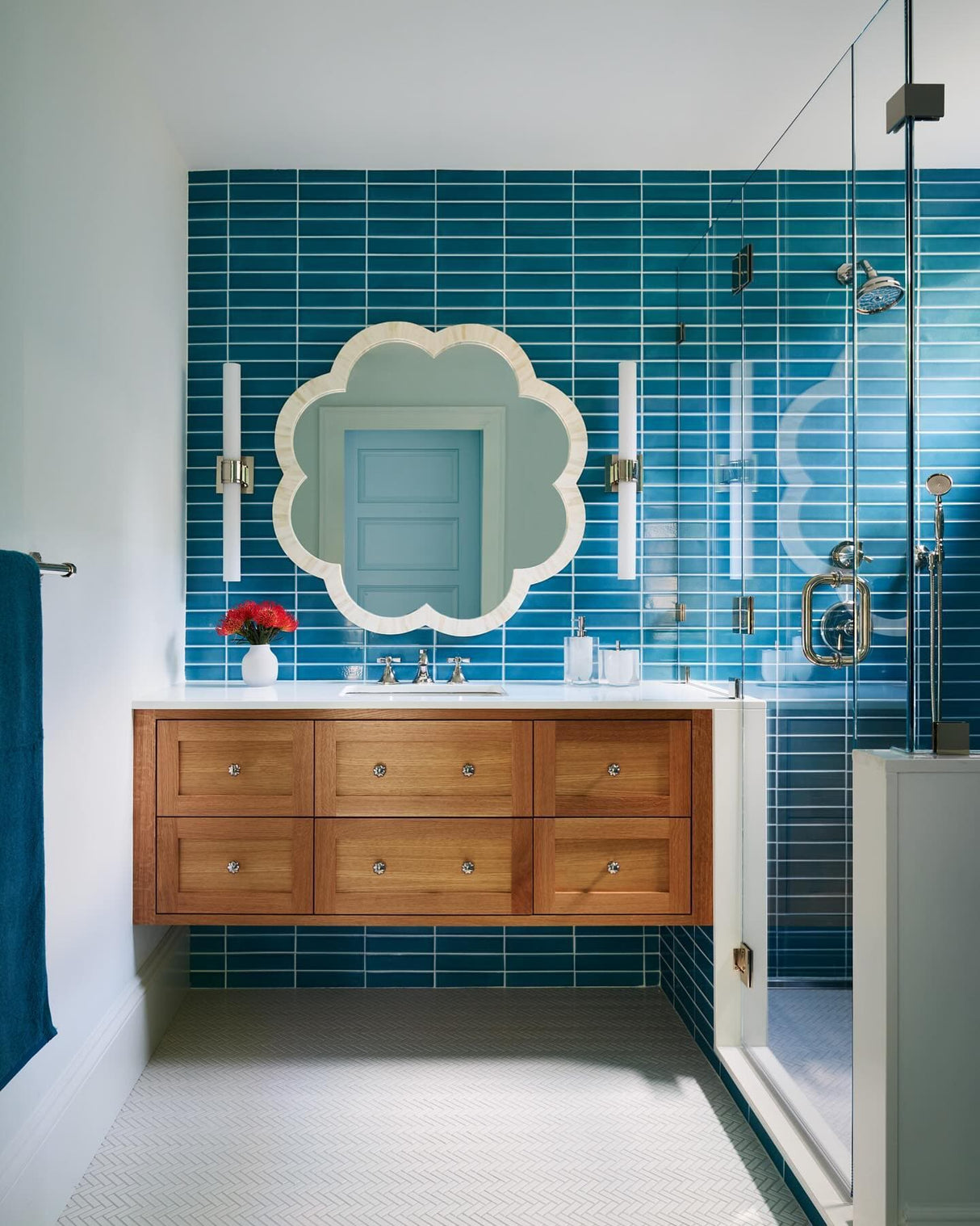Fiona Mirror Arch + Curve Mirrors