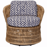 Fowler Outdoor Swivel Lounge Chair Outdoor Occasional + Accent Chairs FURFOWLLOCH-2TINV