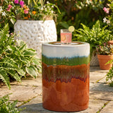Frausto Stool/Side Table Outdoor Ottomans + Stools