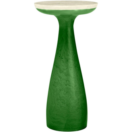 Gia Indoor/Outdoor Drink Table Outdoor Side Tables FURGIASTB1224WHGN