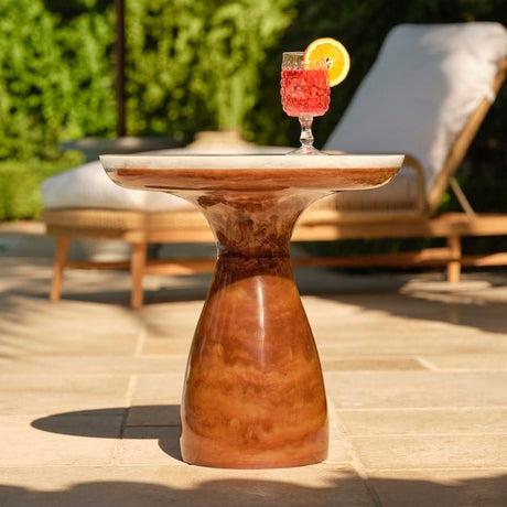 Gia Indoor/Outdoor Side Table Outdoor Side Tables