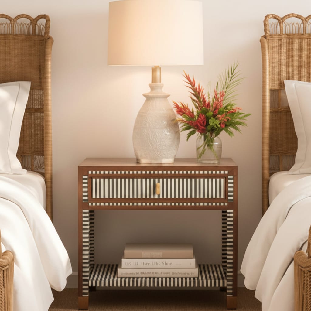 Edward Nightstand Nightstands + Bedside Tables