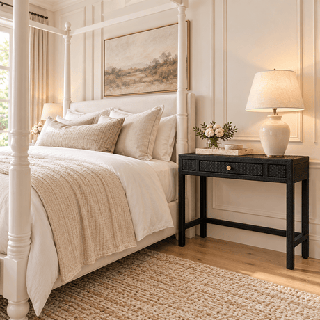 Isla Tall Bedside Table Nightstands + Bedside Tables