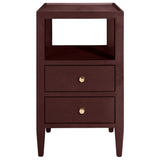 Jarin 2-Drawer Nightstand Nightstands + Bedside Tables FURJARINNGSGLNOXB