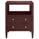 Jarin 2-Drawer Nightstand Nightstands + Bedside Tables FURJARINNG24LNOXB