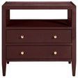 Jarin 2-Drawer Nightstand Nightstands + Bedside Tables FURJARINNGDBLNOXB