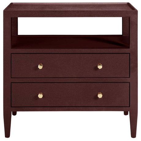 Jarin 2-Drawer Nightstand Nightstands + Bedside Tables FURJARINNGDBLNOXB