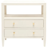 Jarin 2-Drawer Nightstand Nightstands + Bedside Tables FURJARINNGDBLNWH