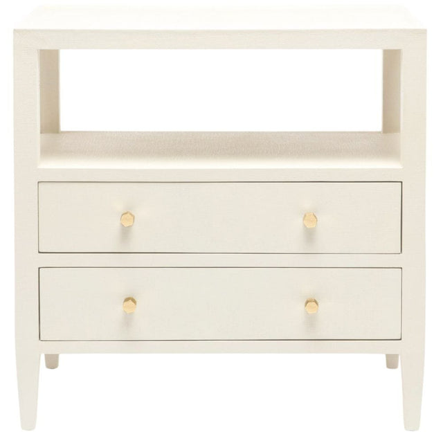 Jarin 2-Drawer Nightstand Nightstands + Bedside Tables FURJARINNGDBLNWH