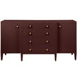 Jarin Deep Drawer Buffet Sideboards + Cabinets FURJARINBUF6418LNOXB