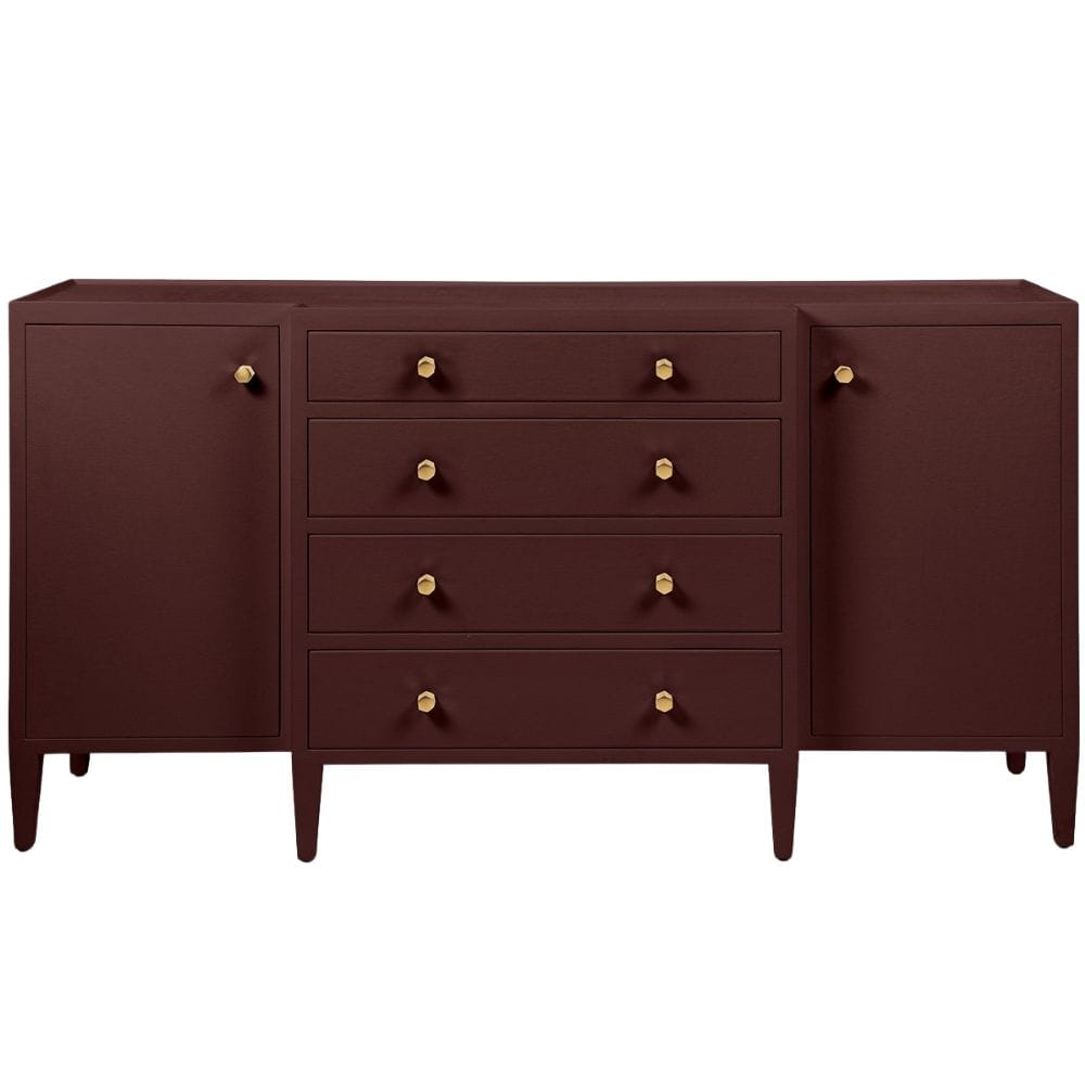 Jarin Deep Drawer Buffet Sideboards + Cabinets FURJARINBUF6418LNOXB