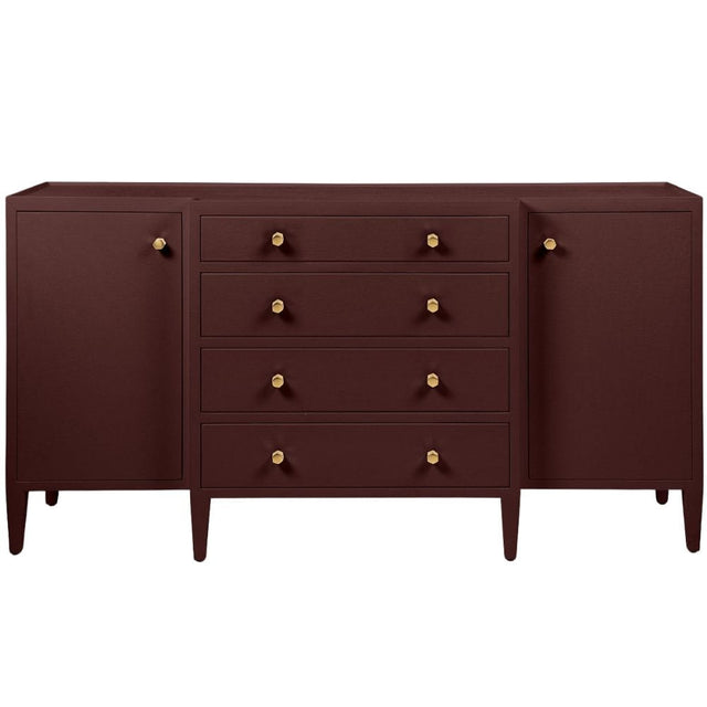 Jarin Deep Drawer Buffet Sideboards + Cabinets FURJARINBUF6418LNOXB