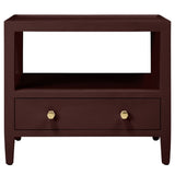 Jarin Low Nightstand Nightstands + Bedside Tables FURJARINNG2422LNOXB