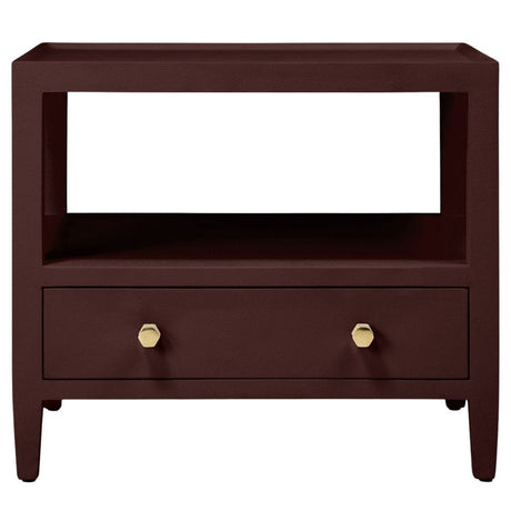 Jarin Low Nightstand Nightstands + Bedside Tables FURJARINNG2422LNOXB