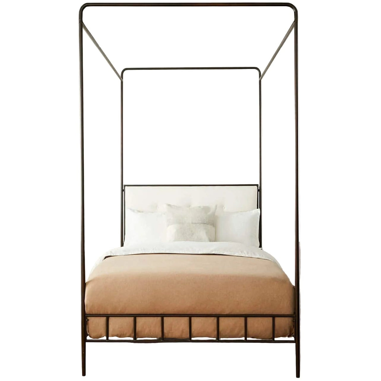 Laken Canopy Bed Beds + Headboards FURLAKENBDQNBZKR-NA