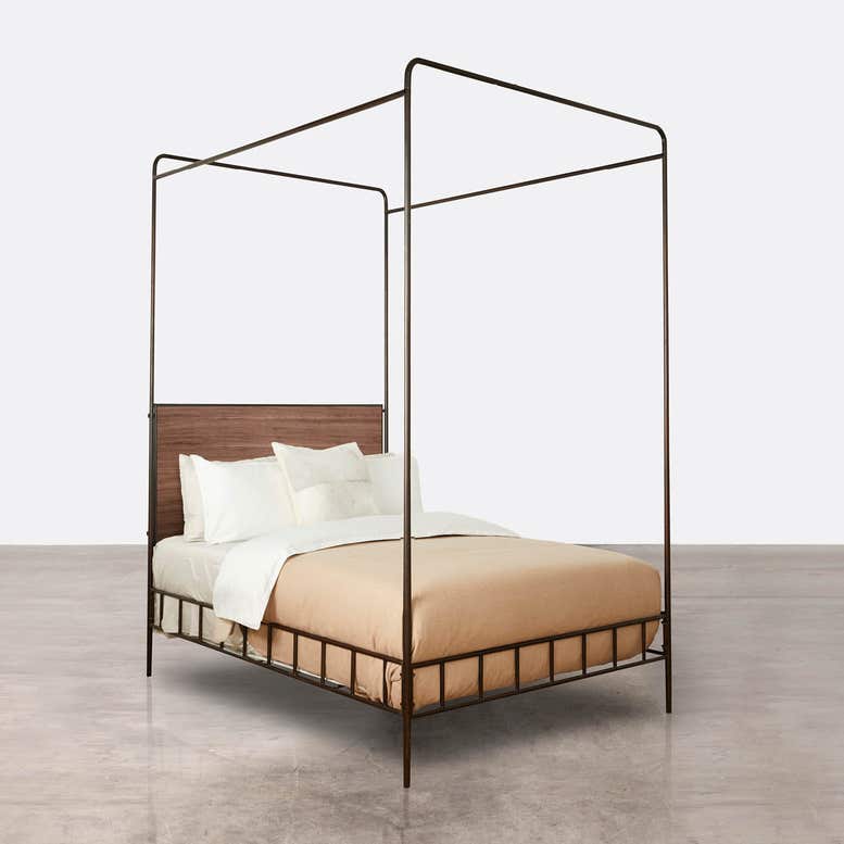 Laken Canopy Bed Beds + Headboards