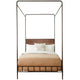 Laken Canopy Bed Beds + Headboards FURLAKENBDQNBZWD-DB