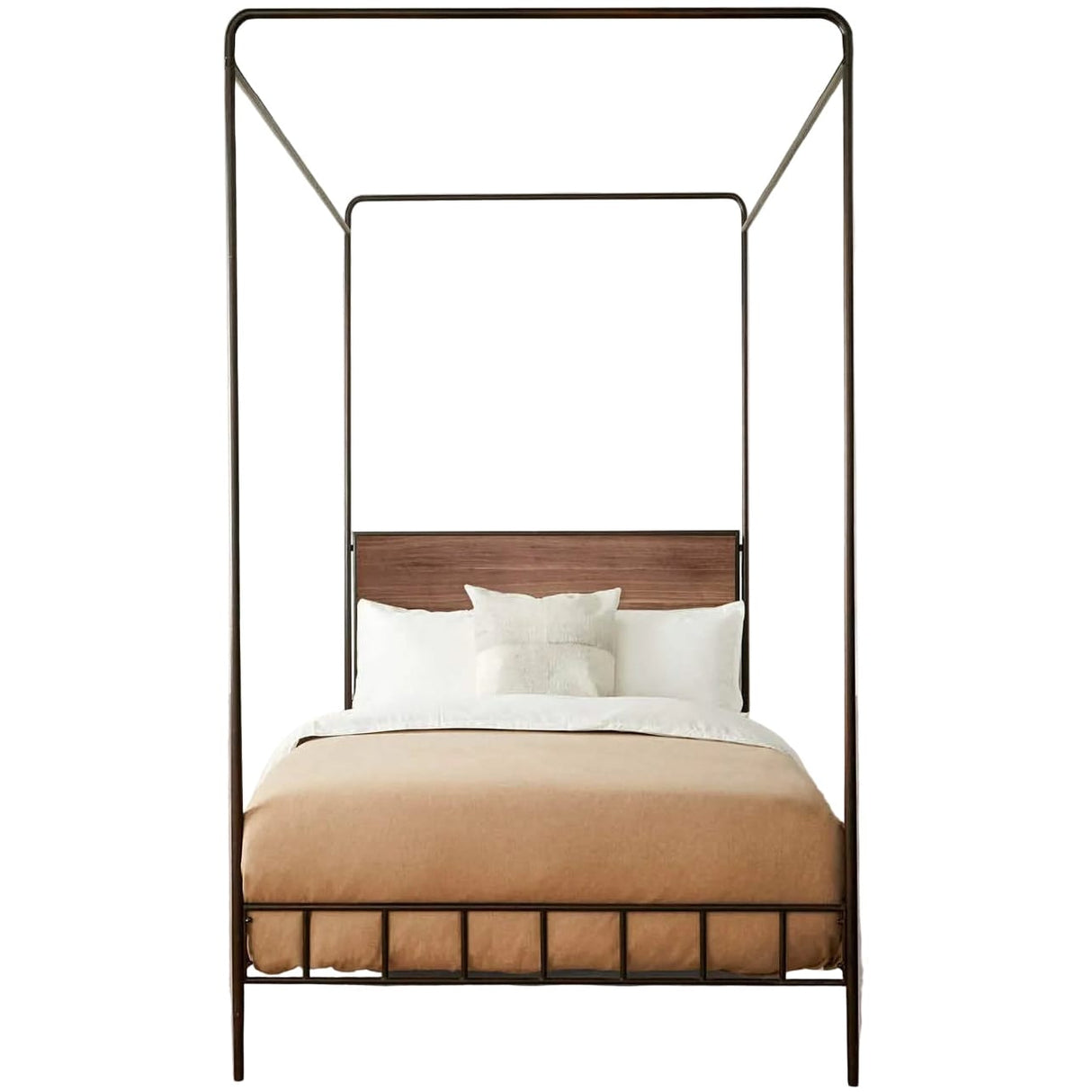 Laken Canopy Bed Beds + Headboards FURLAKENBDQNBZWD-DB
