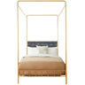Laken Canopy Bed Beds + Headboards FURLAKENBDQNGLFS-GY