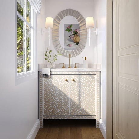 Lara Oval Mirror Round + Oval Mirrors