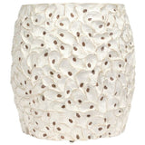 Malta Umbrella Table Outdoor Side Tables FURMALTAUTBRNT