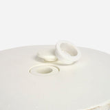 Malta Umbrella Table Outdoor Side Tables FURMALTAUTBRNT