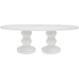 Montgomery Oval Outdoor Dining Table Outdoor Dining Tables FURMONTG9644OVWHP
