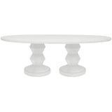 Montgomery Oval Outdoor Dining Table Outdoor Dining Tables FURMONTG9644OVWHP