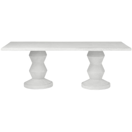 Montgomery Rectangular Outdoor Dining Table Outdoor Dining Tables FURMONTG8842RTWHP