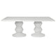 Montgomery Rectangular Outdoor Dining Table Outdoor Dining Tables FURMONTG7242RTWHP
