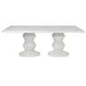 Montgomery Rectangular Outdoor Dining Table Outdoor Dining Tables FURMONTG7242RTWHP