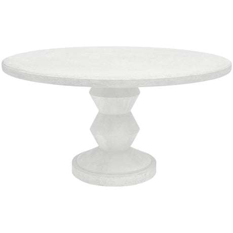 Montgomery Round Outdoor Dining Table Outdoor Dining Tables FURMONTG0060RDWHP